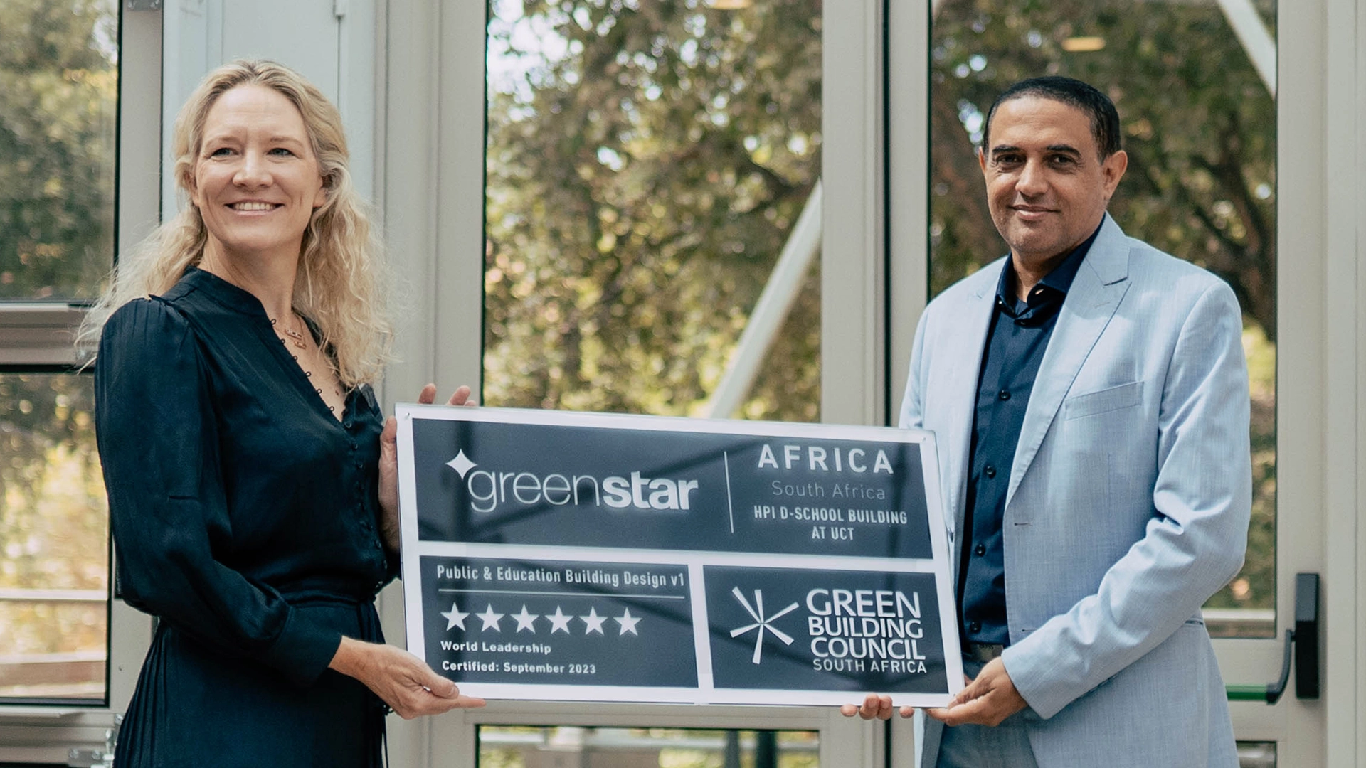 d-school Afrika’s exceptional 6-Star rating by the Green Building Council SA