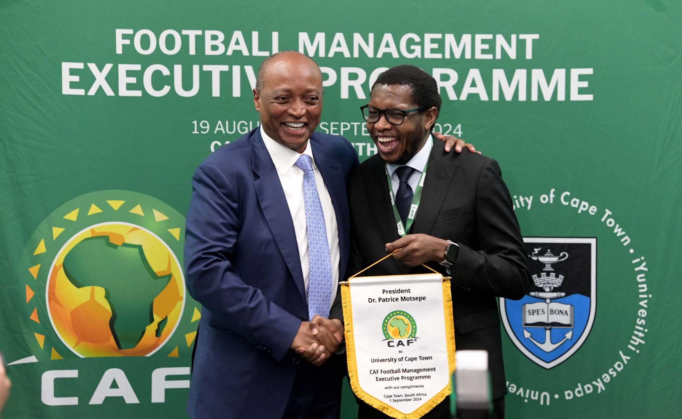 ‘Forward thinking’ UCT, CAF executive programme takes flight