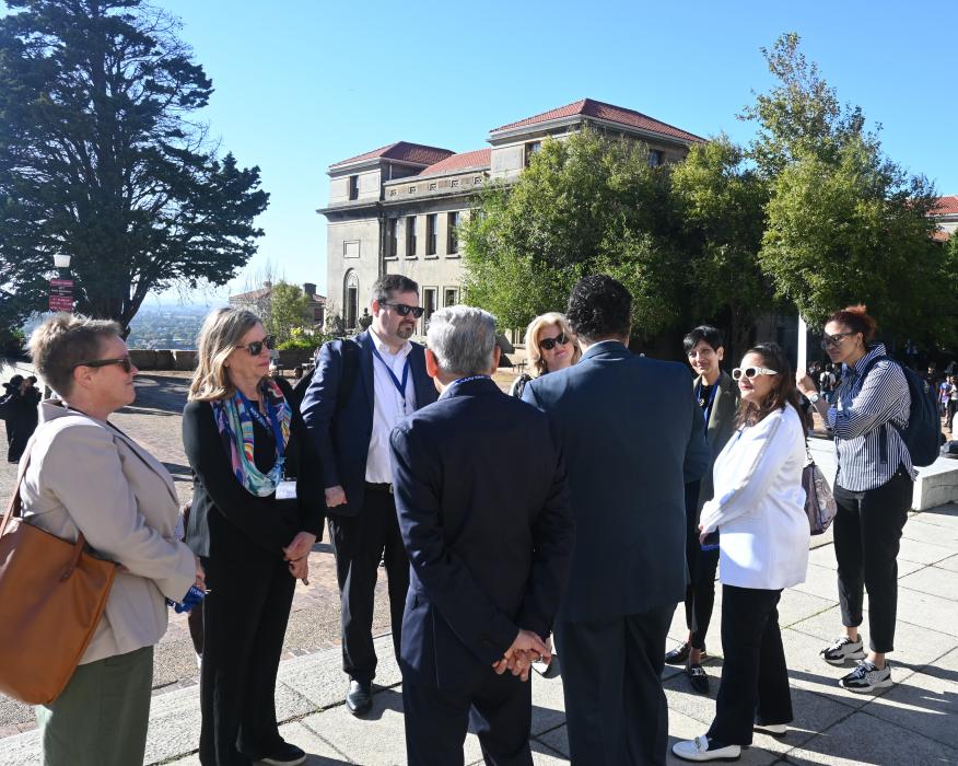 HIE Canada visits UCT