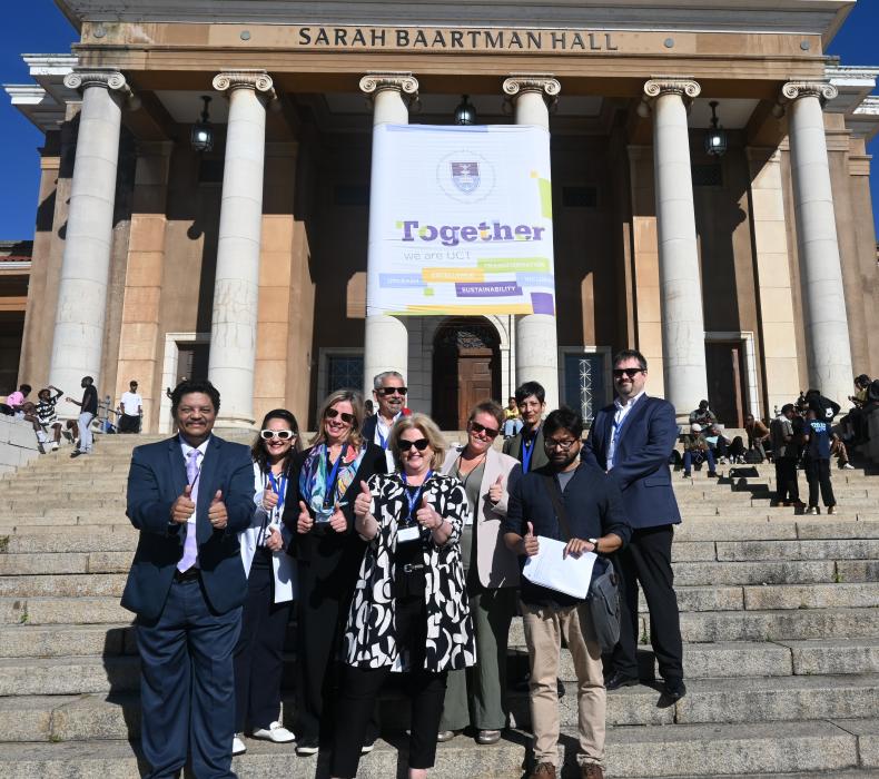 HIE Canada visits UCT