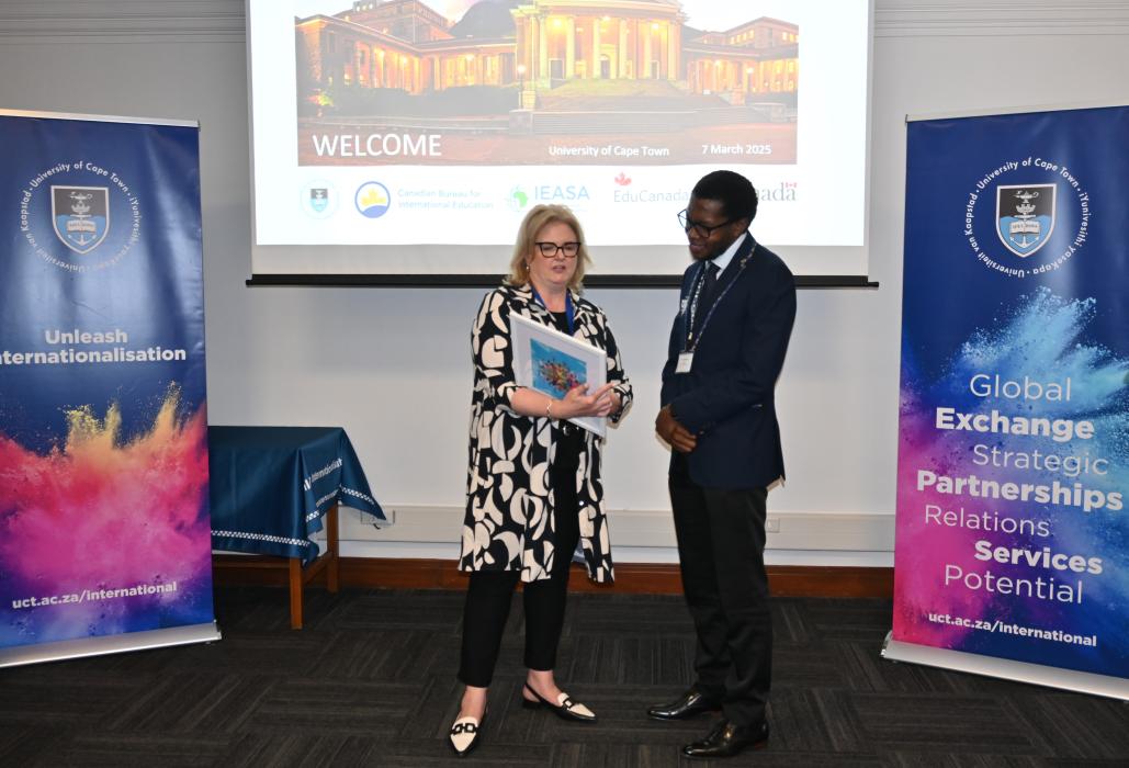 HIE Canada visits UCT