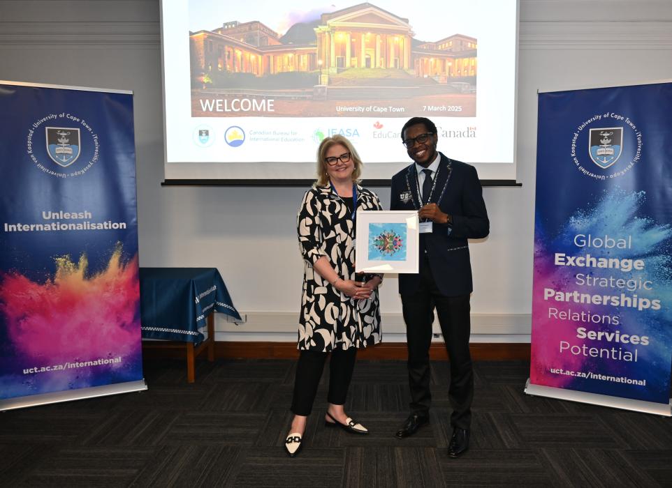 HIE Canada visits UCT