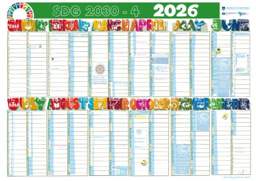 2026 sdg calendar template