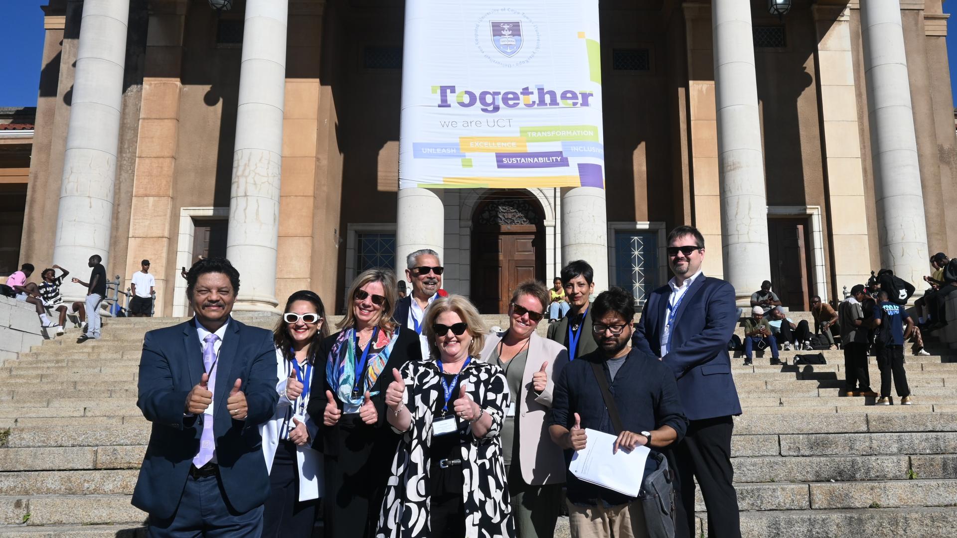 HIE Canada visits UCT