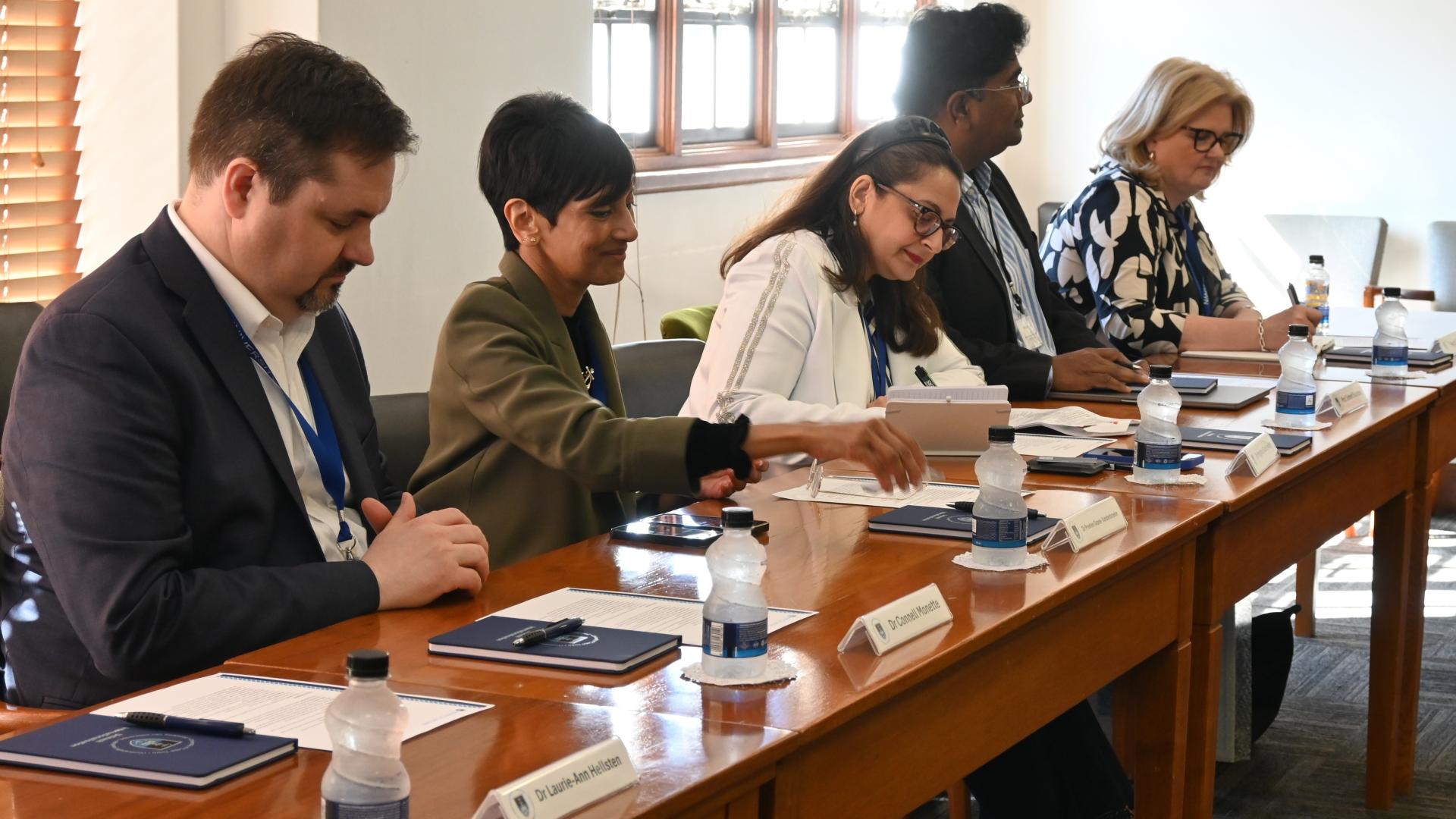 HIE Canada visits UCT