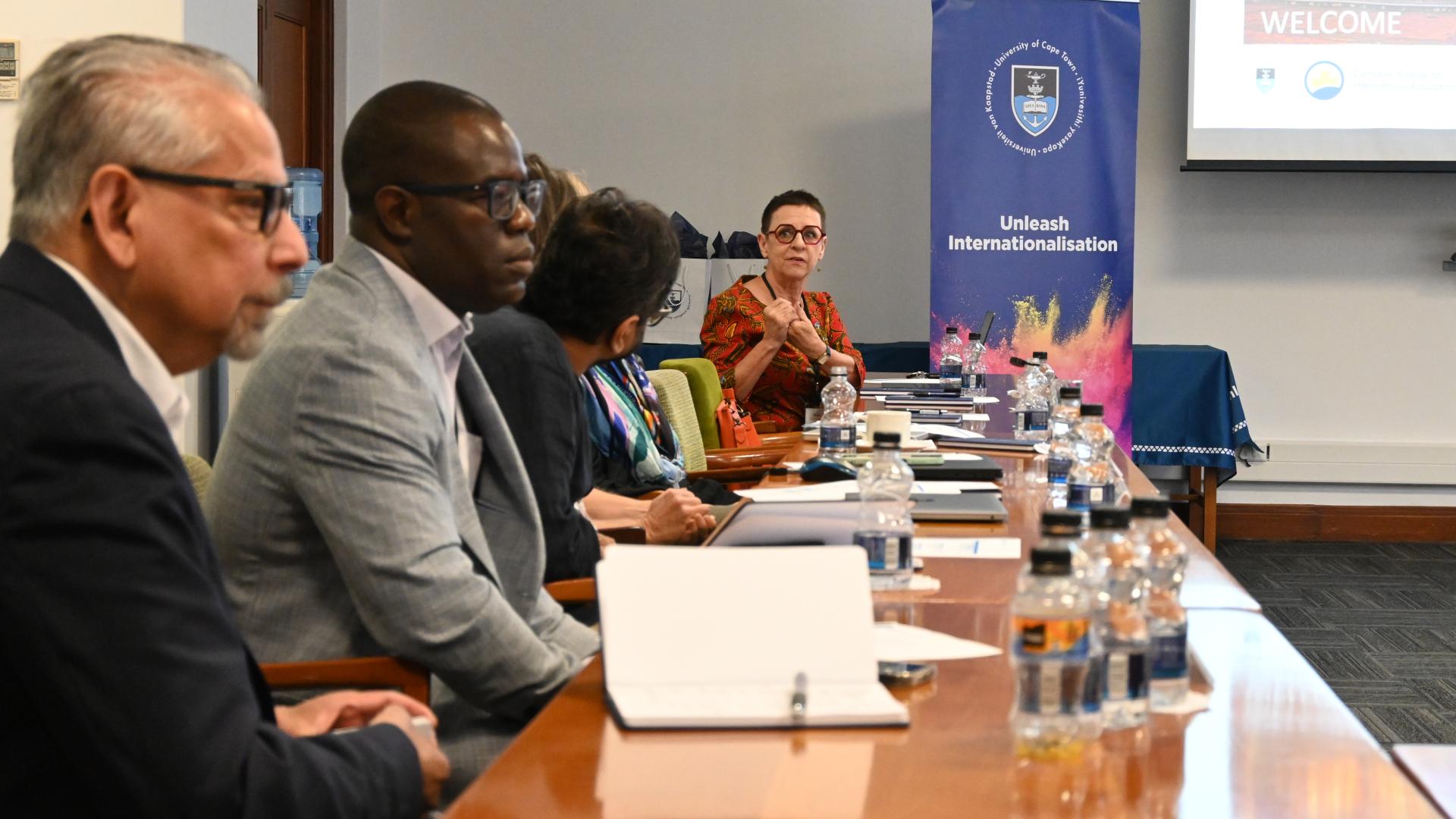 HIE Canada visits UCT