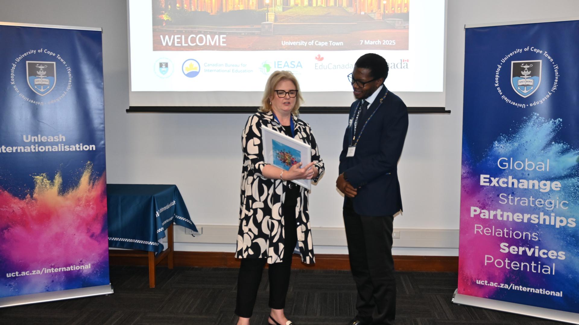 HIE Canada visits UCT