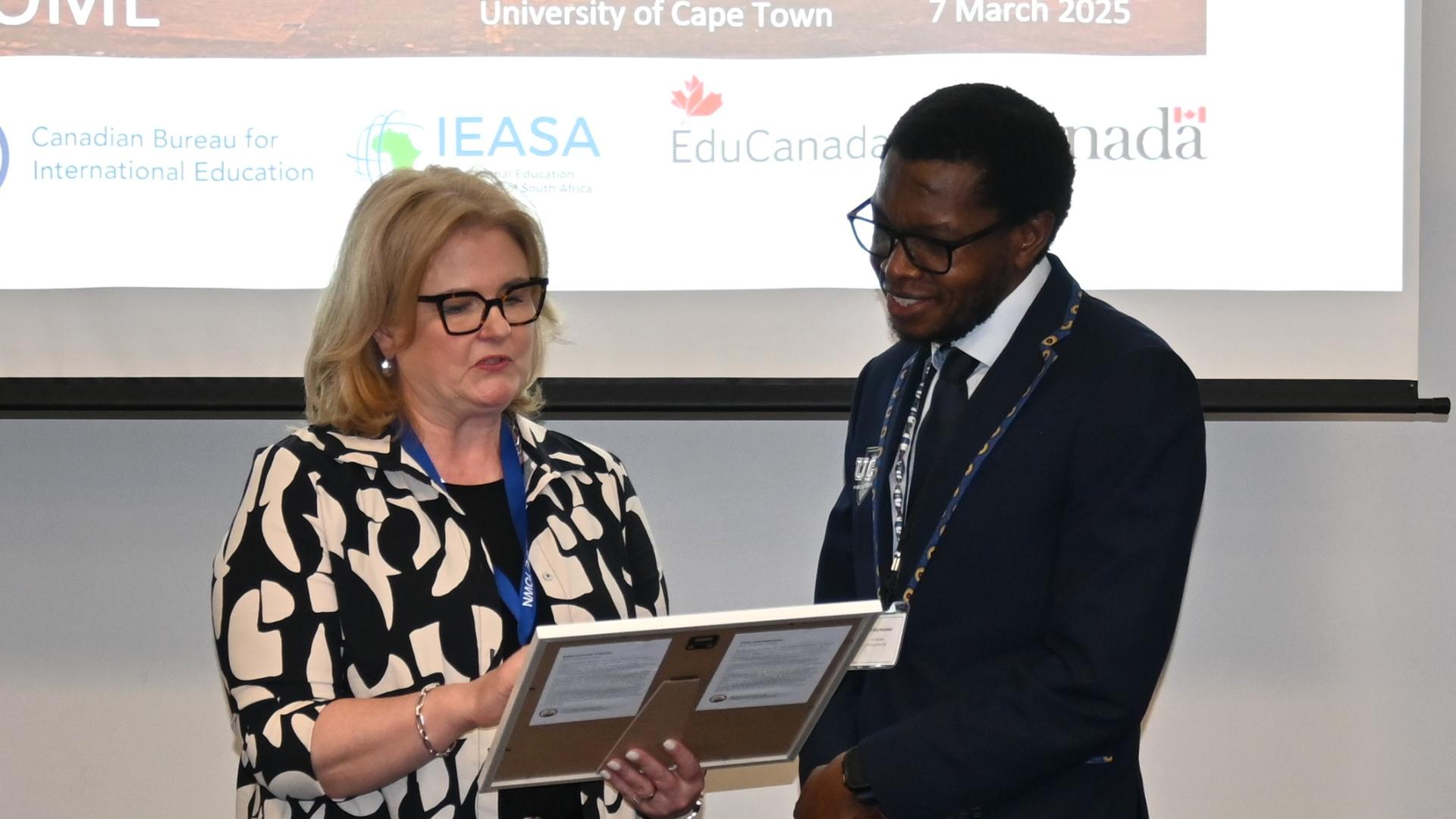HIE Canada visits UCT