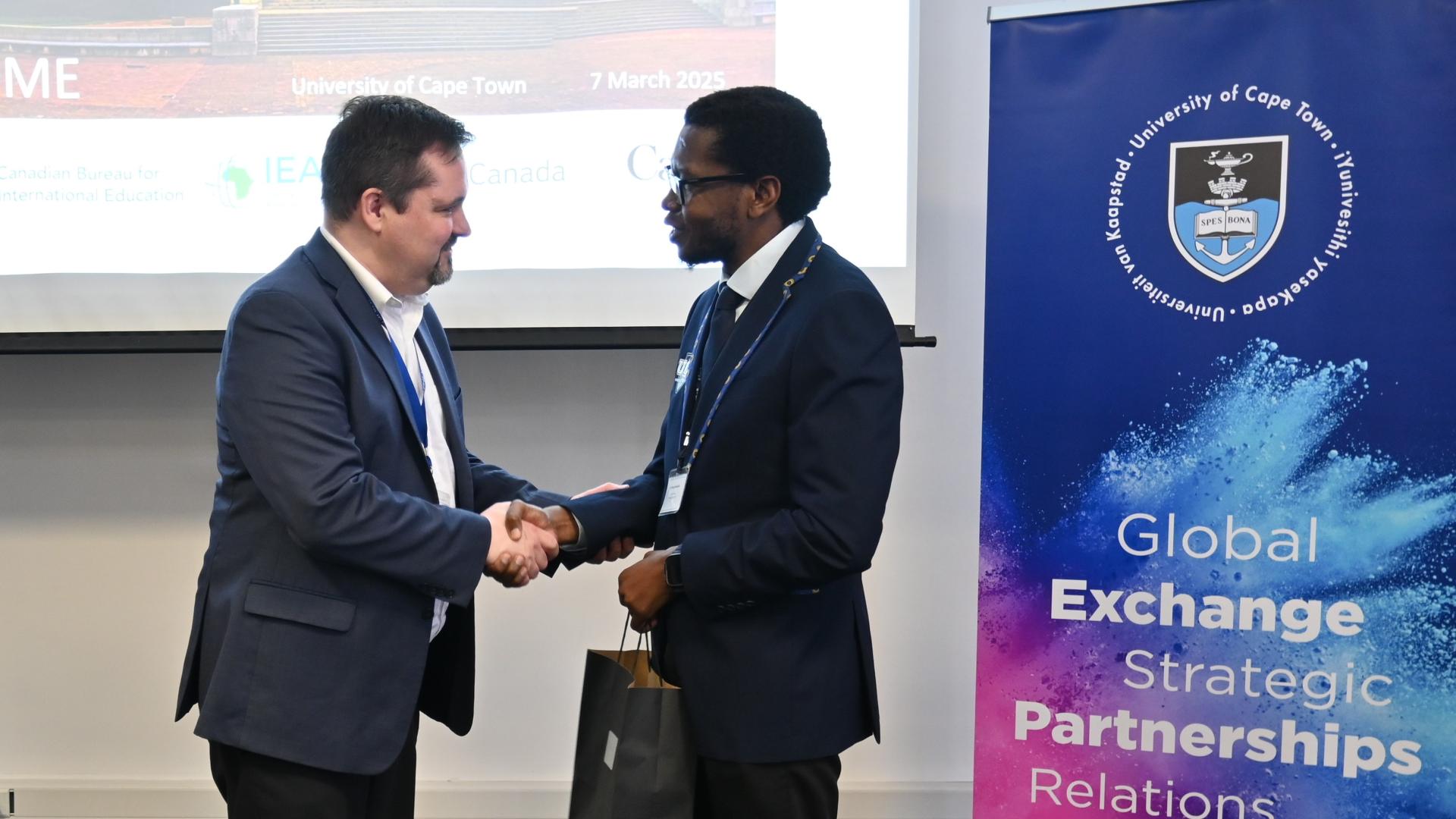 HIE Canada visits UCT