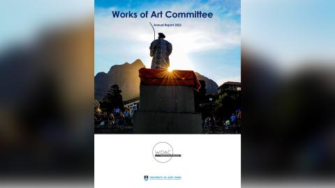 Cover UCT Works of Art Collection (WOAC) Annual Report 2022