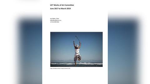 Cover UCT Works of Art Collection (WOAC) Report 2019