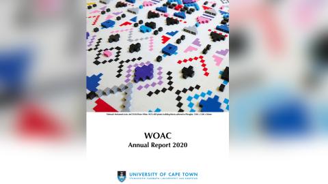 Cover of UCT Works of Art Collection Annual Report 2020