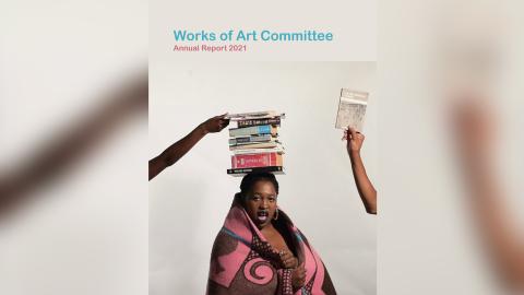 Cover of UCT Works of Art Collection Annual Report 2021