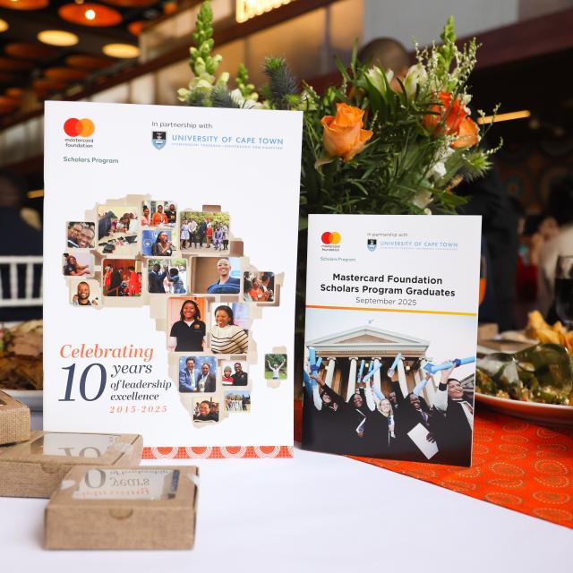 branding items on table