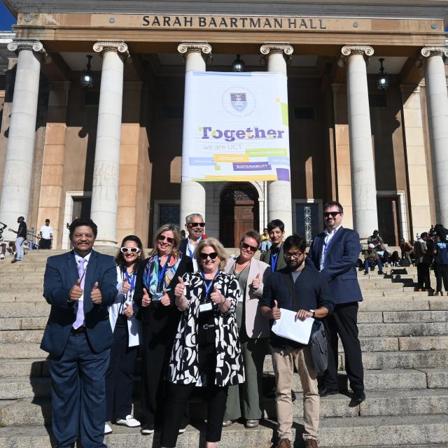 HIE Canada visits UCT