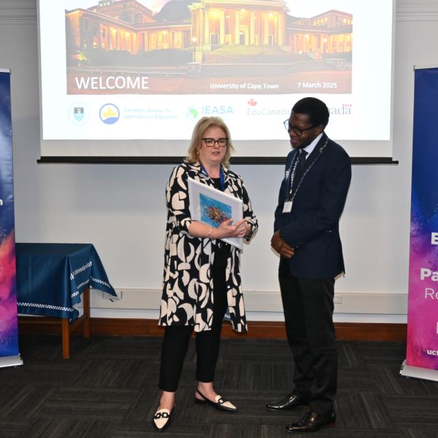 HIE Canada visits UCT