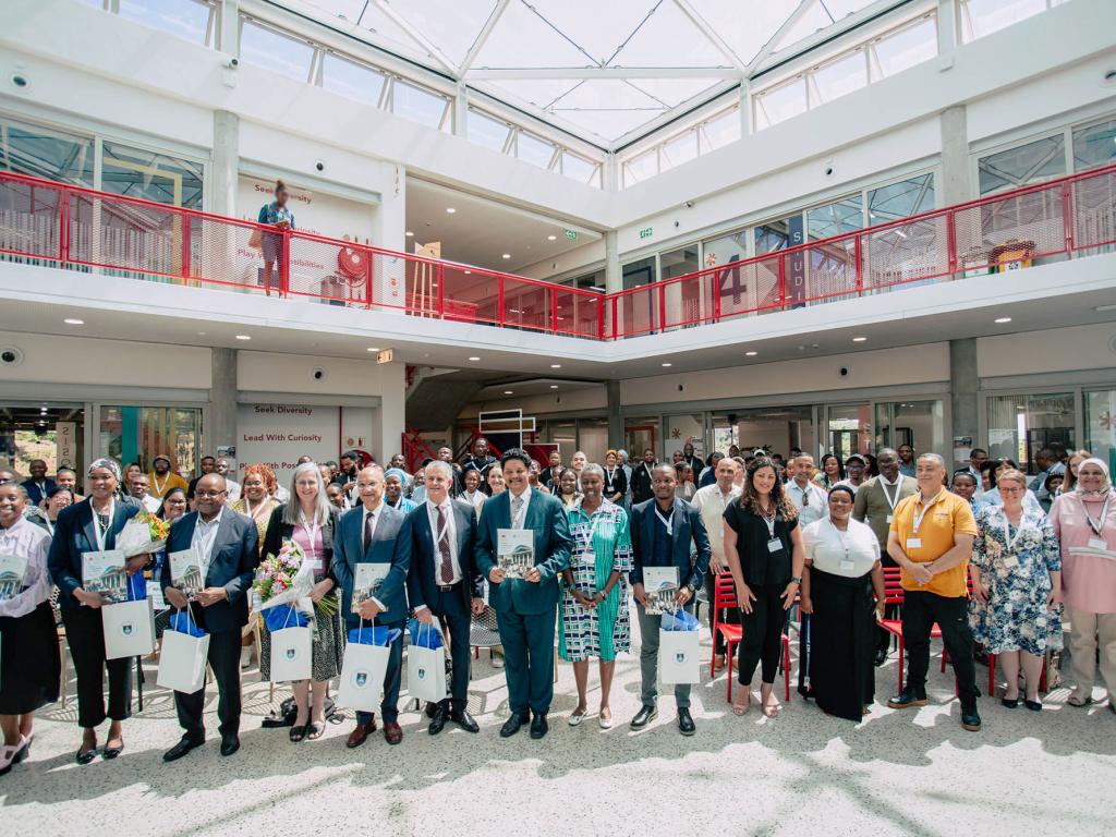 A reception held in honour of the new cohort of Mastercard Foundation scholars was held at UCT’s d-school Afrika on Monday, 16 October.