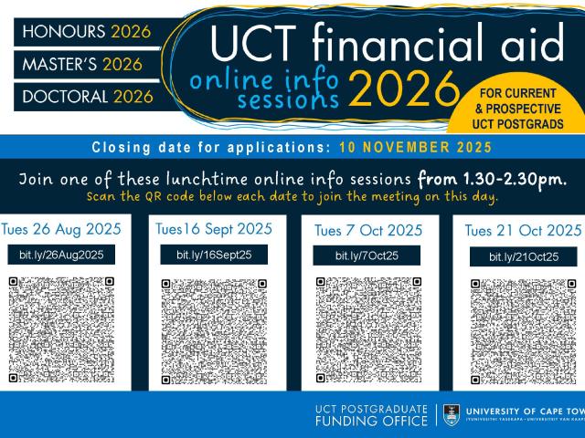 Info sessions details